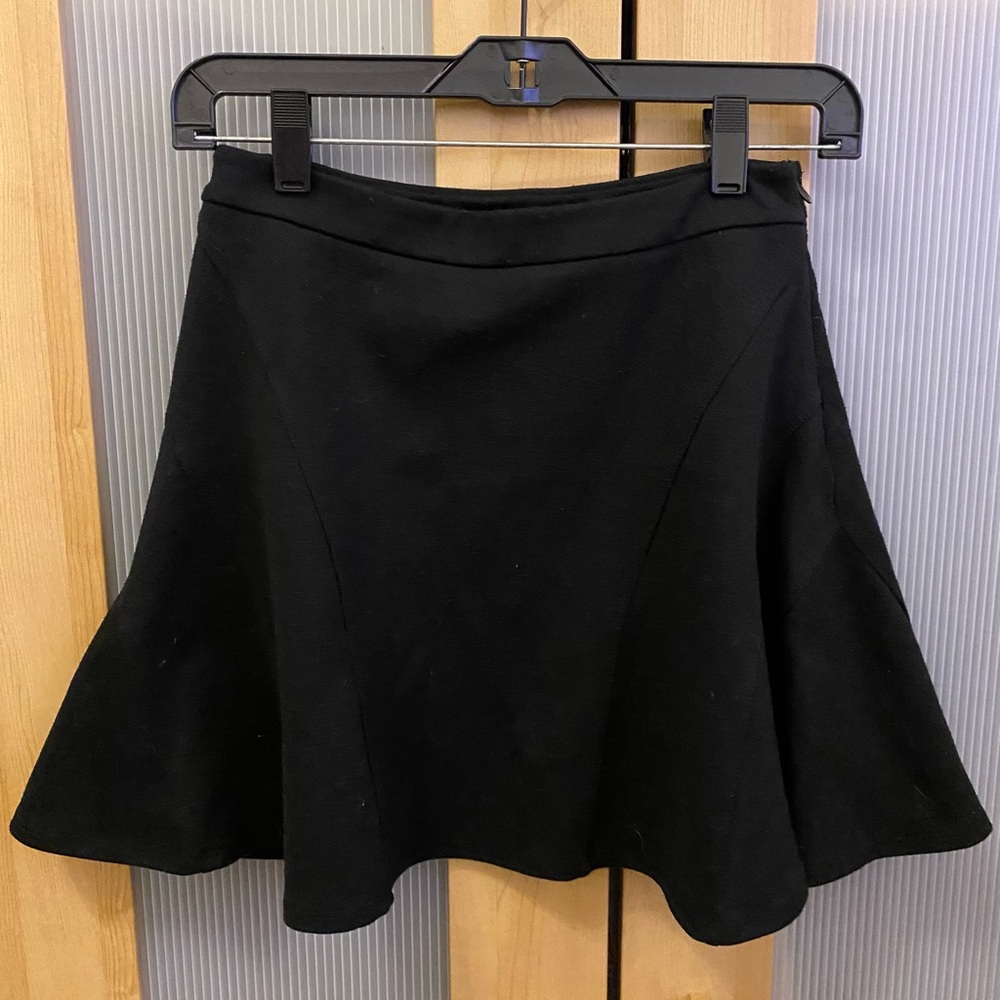 Aqua black mini skirt Size Small